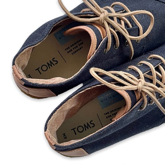 TOMS Canvas and Leather Ankle Boot - Picture 8 of 10